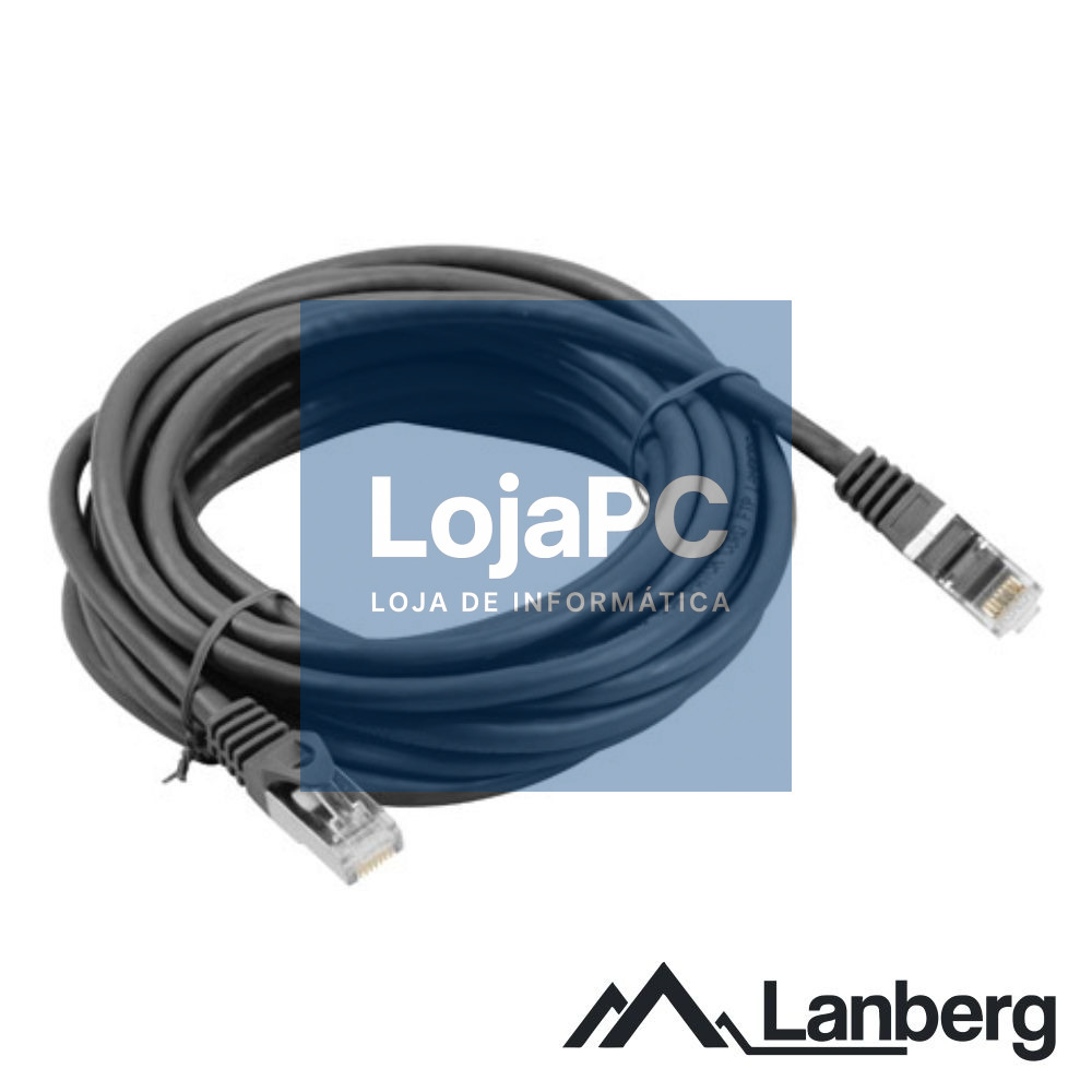 Cabo de Rede  F/UTP CAT6 15m Cinzento LANBERG