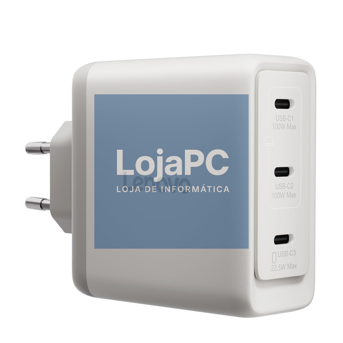 Lenovo 100W Gan Charger Multi-Port USB-C - Seashell