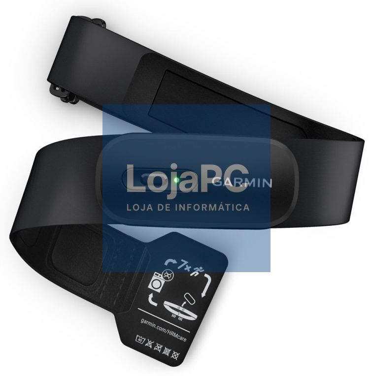 Garmin HRM 200 monitor de ritmo cardíaco Peito Bluetooth/ANT+ Preto