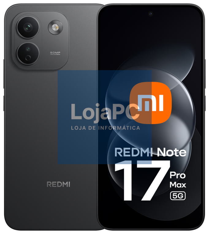 Xiaomi Redmi Note 17 Pro Max 5G 17,4 cm (6.83") SIM duplo 8 GB 512 GB 9210 mAh Preto