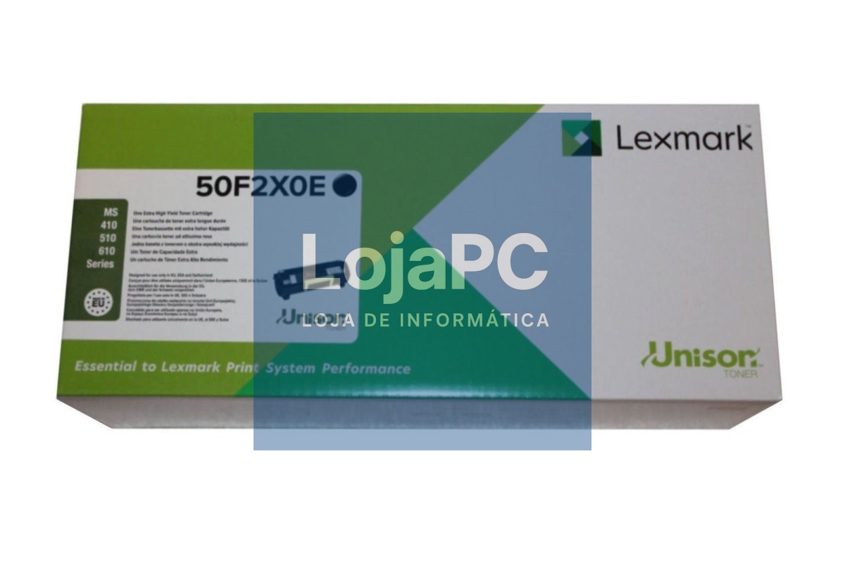 LEXMARK 502XE toner cartridge black extra high capacity 10.000 pages 1-pack corporate