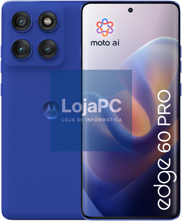 Motorola edge 60 pro 16,9 cm (6.67") SIM duplo Android 15 5G USB Tipo C 12 GB 512 GB 6000 mAh Azul
