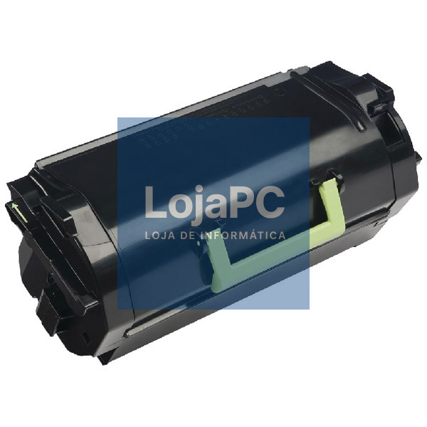 LEXMARK 522HE toner cartridge black high capacity 25.000 pages 1-pack corporate