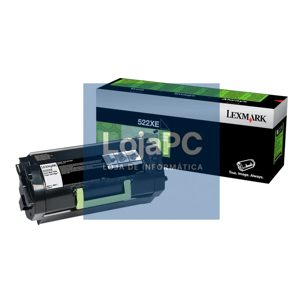 LEXMARK 522XE toner cartridge black extra high capacity 45.000 pages 1-pack