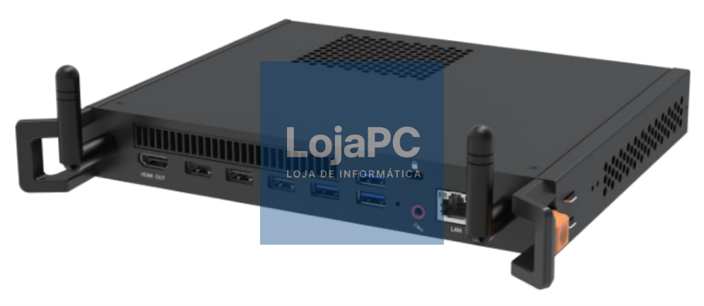 MAXHUB MT71E PCs/estação de trabajo Intel® Core™ i5 i5-12450H 12 GB DDR4-SDRAM 256 GB Windows 11 Pro Caixa montado en bastidor Mini PC Preto