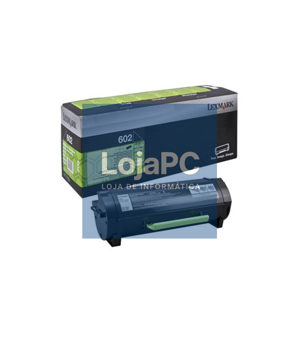 LEXMARK 602HE toner cartridge black standard capacity 10.000 pages 1-pack corporate