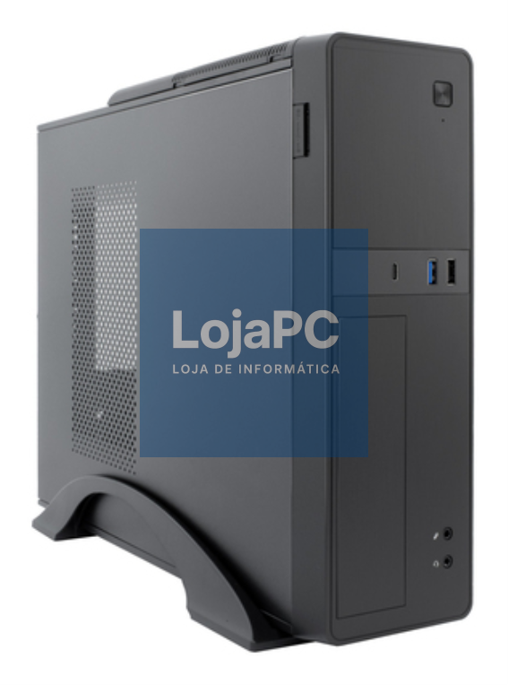 differo OR1639283 PC Intel® Core™ i5 DDR4-SDRAM 500 GB Windows 11 Home (versión de prueba preinstalada) Slim PC Preto