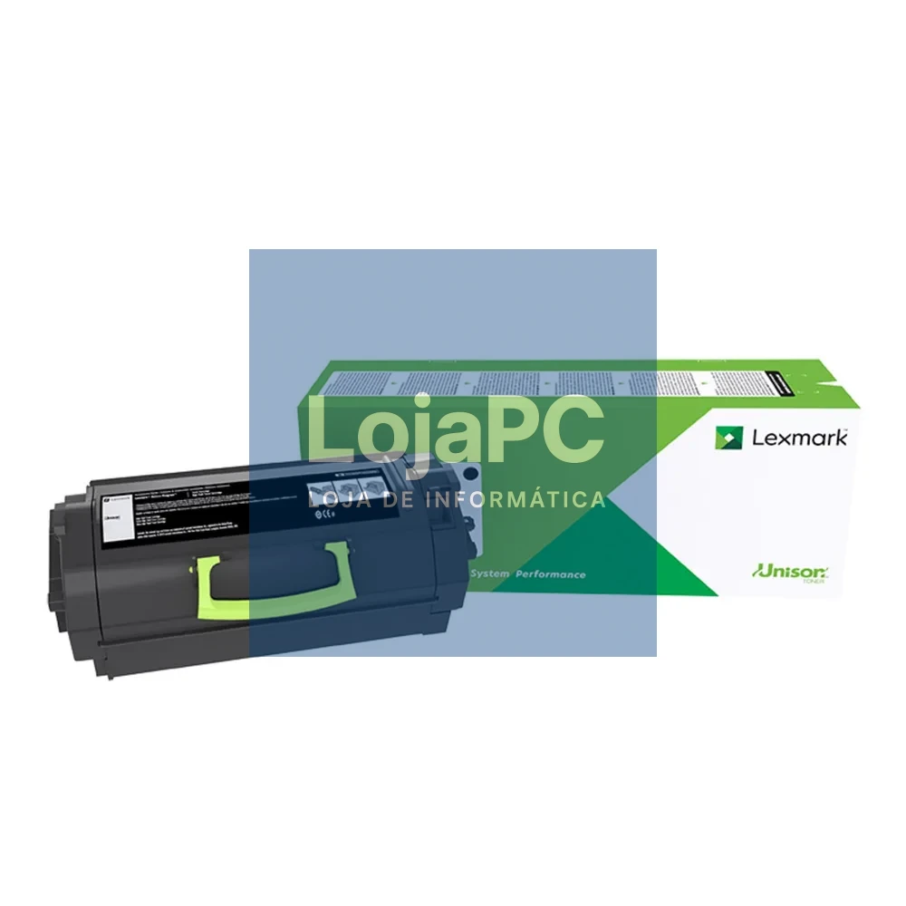LEXMARK 622XE toner cartridge black standard capacity 45.000 pages 1-pack corporate