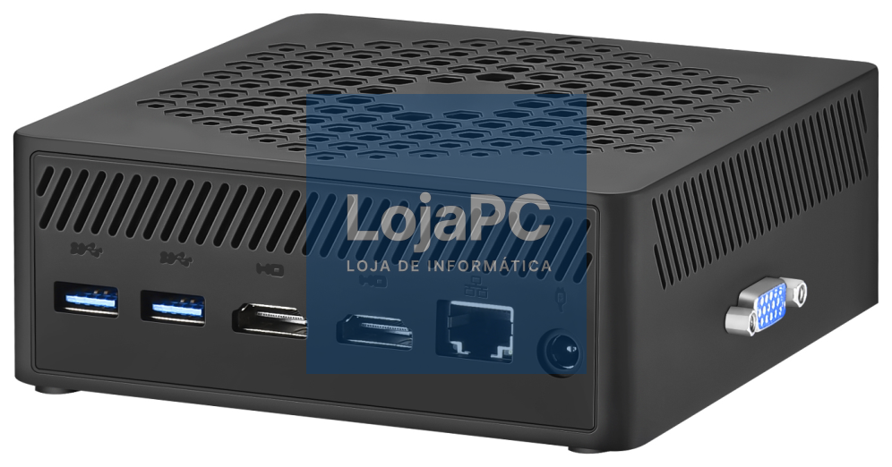Leotec LEMPC15 PC/estação de trabajo barebone Preto