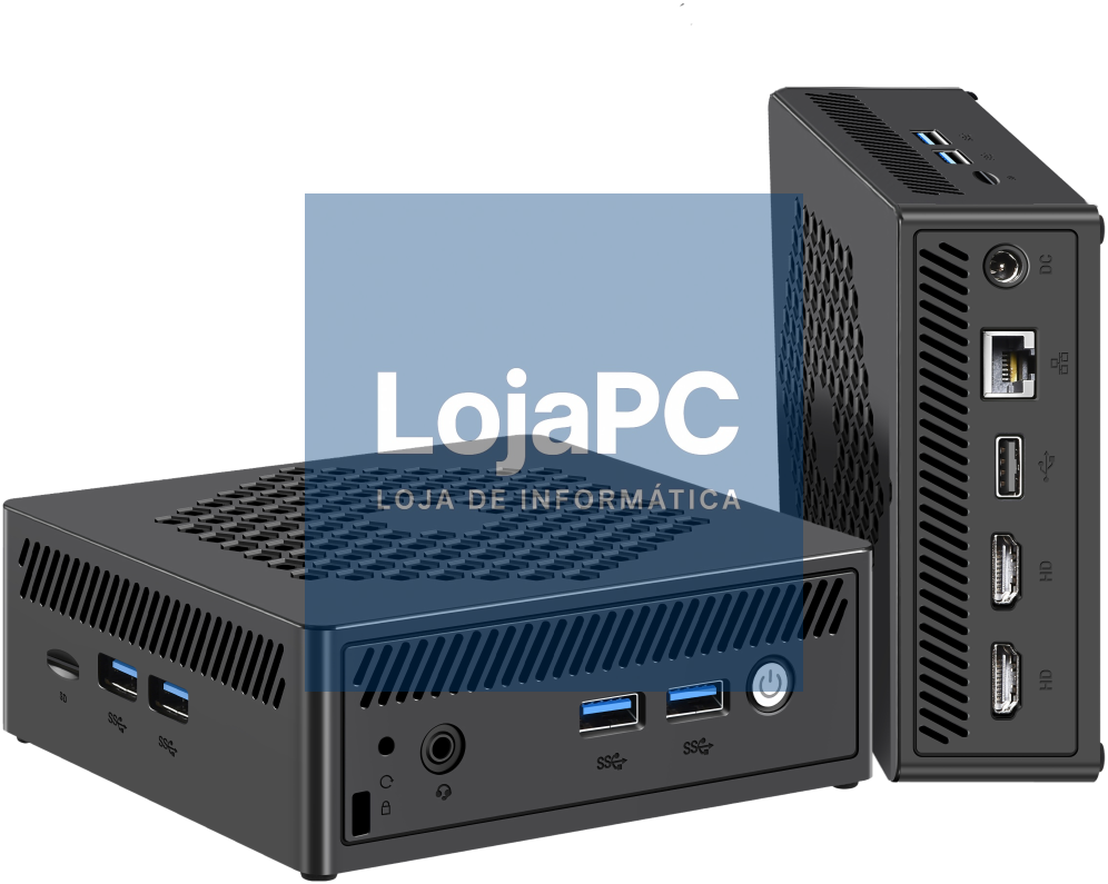 Leotec LEMPC12 PC/estação de trabajo barebone Cubo Preto