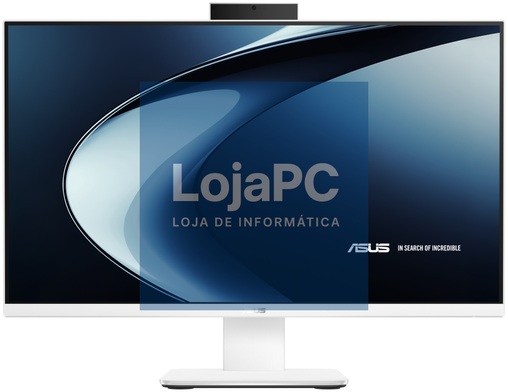 ASUS V400 AiO V470VAK-WPE278W - Secretária todo en uno 27" Full HD (Intel Core 5 210H, 16GB RAM, 512GB SSD, Graphics, Windows 11 Home) Branco - Teclado QWERTY espanhol
