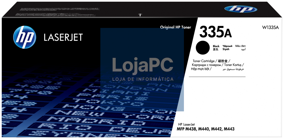 HP Tinteiro de tóner LaserJet Original 335A preto