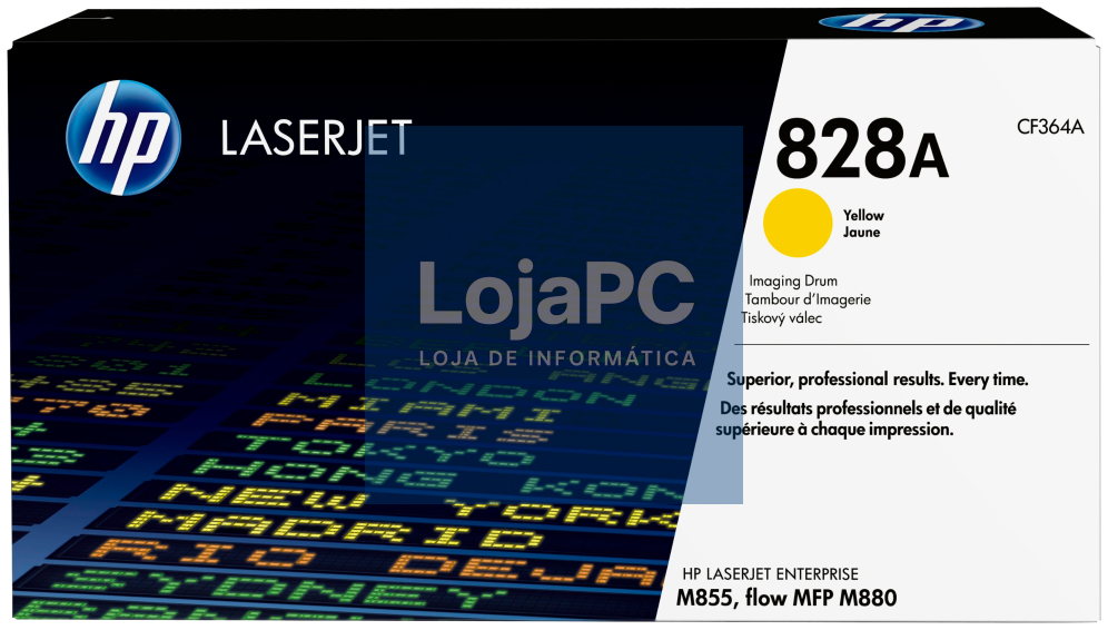 HP Tambor de imágenes LaserJet 828A amarelo