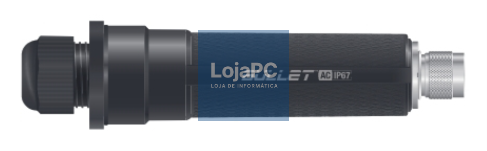Ubiquiti BULLETAC-IP67 ponto de acesso sem fios Preto Energia sobre Ethernet (PoE)
