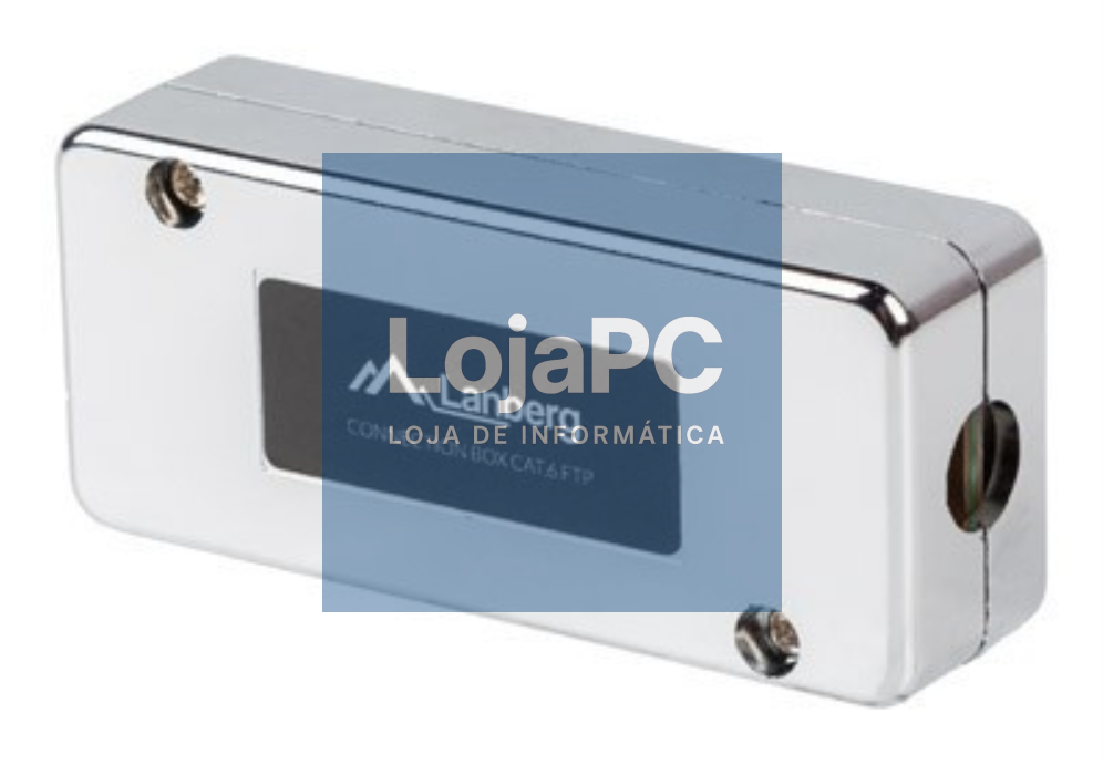 Lanberg PLC-6SL1-S caixa de conexiones de red Cat6 Prateado