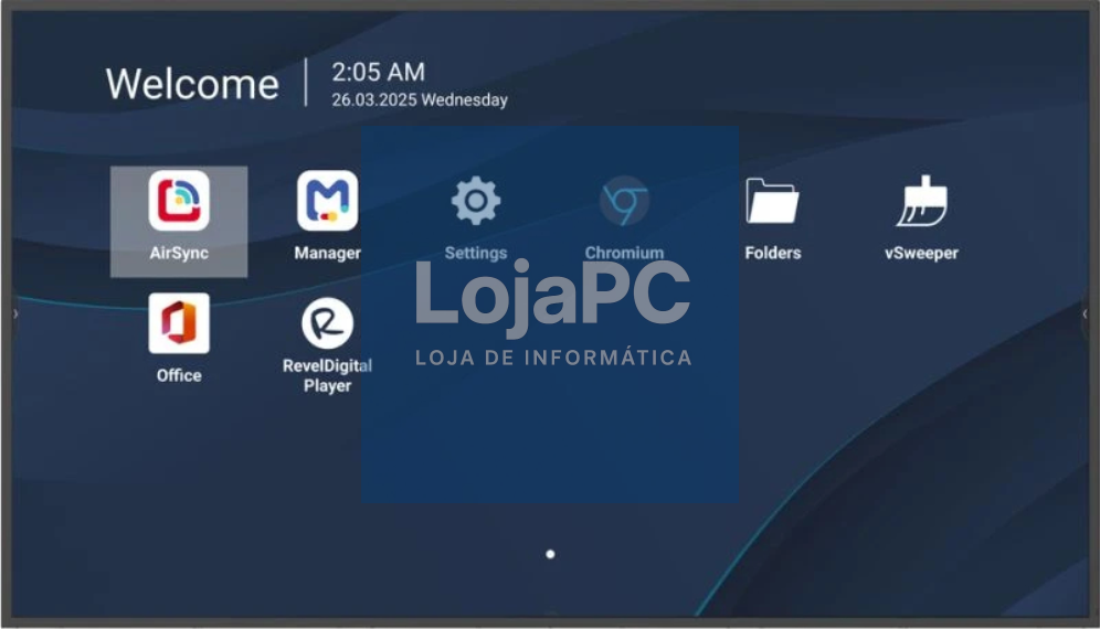 Viewsonic CDE6514-2C ecrã de señalización Ecrã plana para señalización digital 165,1 cm (65") LCD Wifi 500 cd / m² 4K Ultra HD Preto Processador incorporado Android 14 24/7