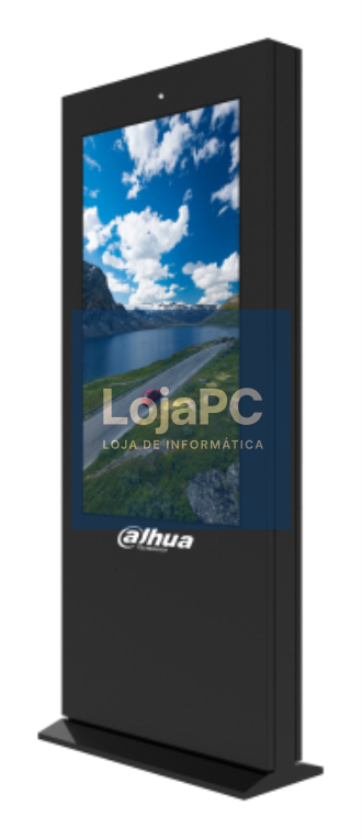 Dahua Technology LDV55-EAO400L Diseño de tótem 139,7 cm (55") LCD 2500 cd / m² 4K Ultra HD Preto Processador incorporado Android 11 24/7