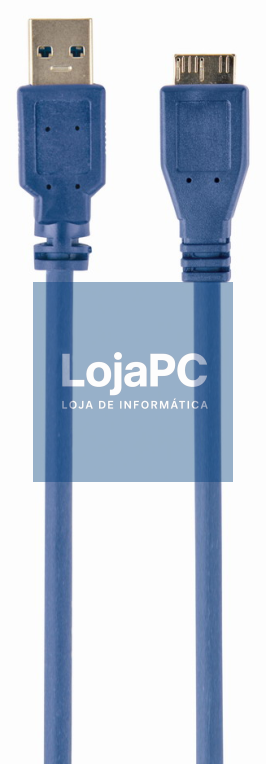 Gembird CCP-mUSB3-AMBM-0.5M cabo USB USB 3.2 Gen 1 (3.1 Gen 1) 0,5 m USB A Micro-USB B Azul