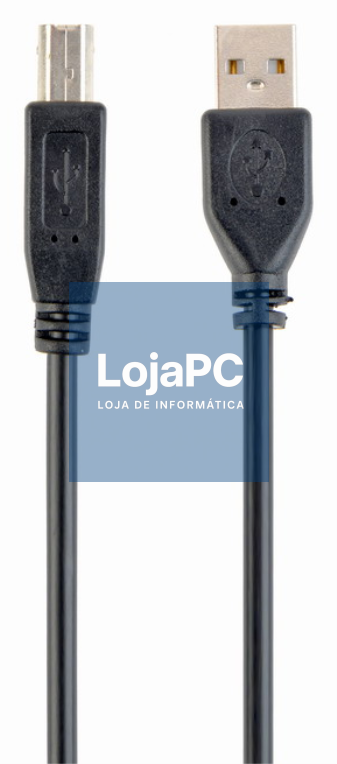 Gembird CCP-USB2-AMBM-10 cabo USB 3,04 m USB A USB B Preto