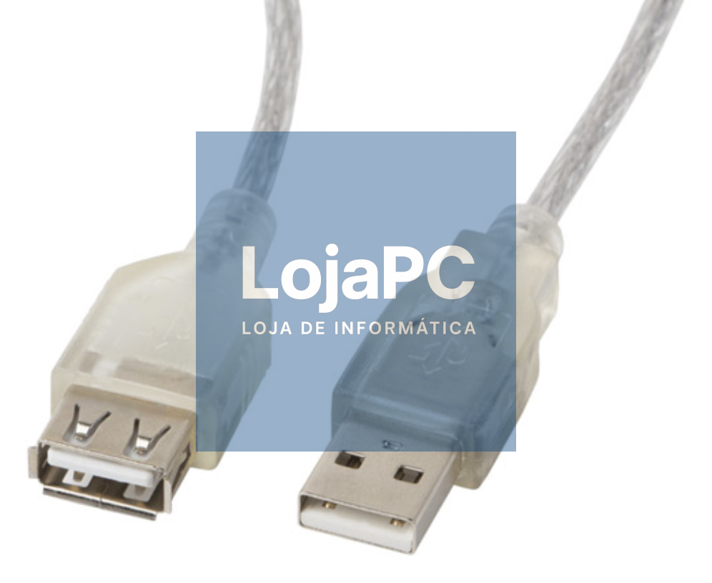 Lanberg CA-USBE-12CC-0018-TR cabo USB USB 2.0 1,8 m USB A Transparente