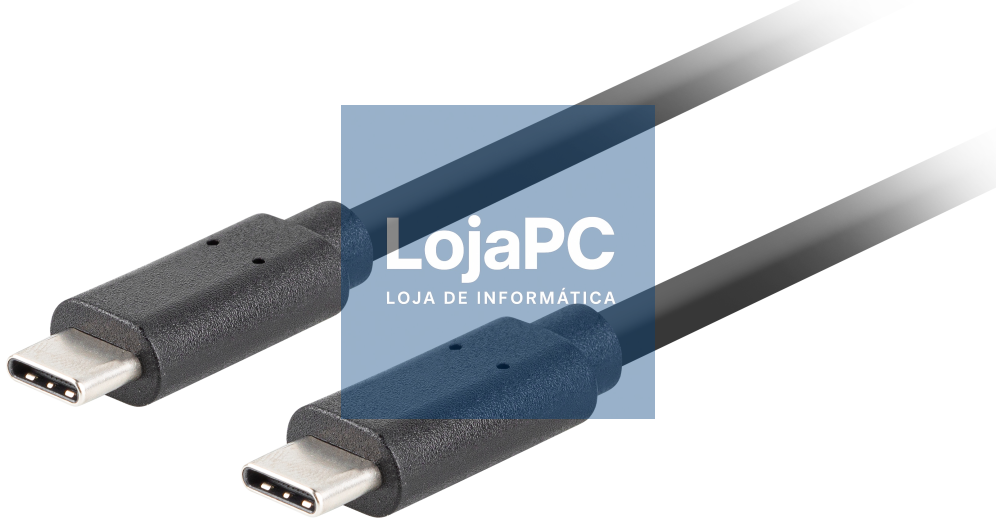 Lanberg CA-CMCM-32CU-0018-BK cabo USB USB 3.2 Gen 2 (3.1 Gen 2) 1,8 m USB C Preto