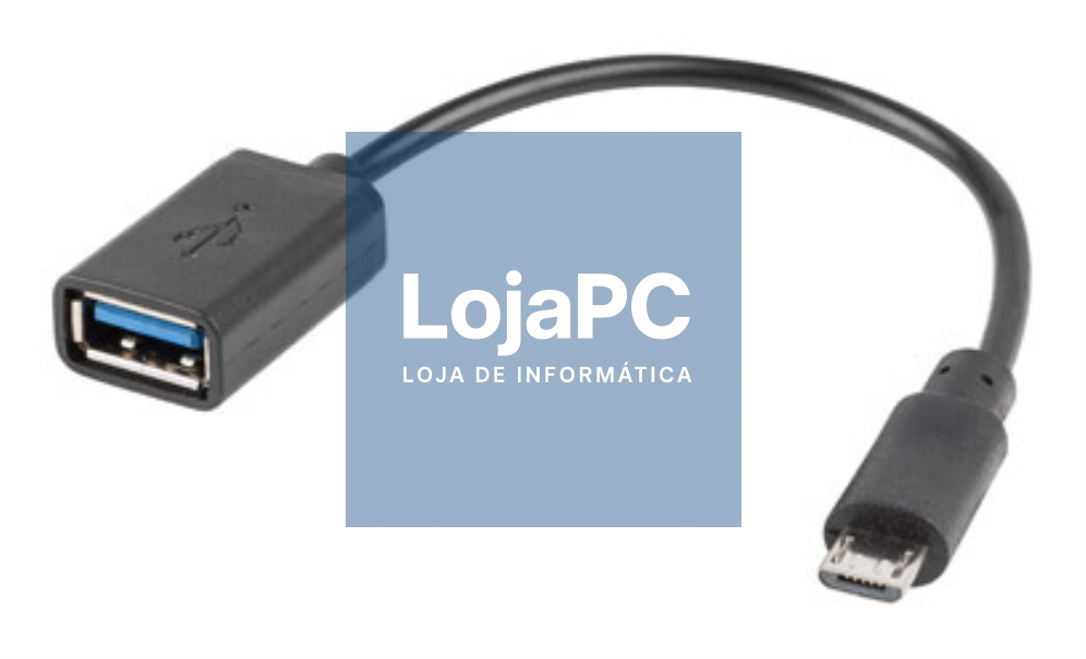 Lanberg AD-OTG-UM-01 cabo USB USB 2.0 0,15 m Micro-USB A USB A 0,48 Gbit/s Preto