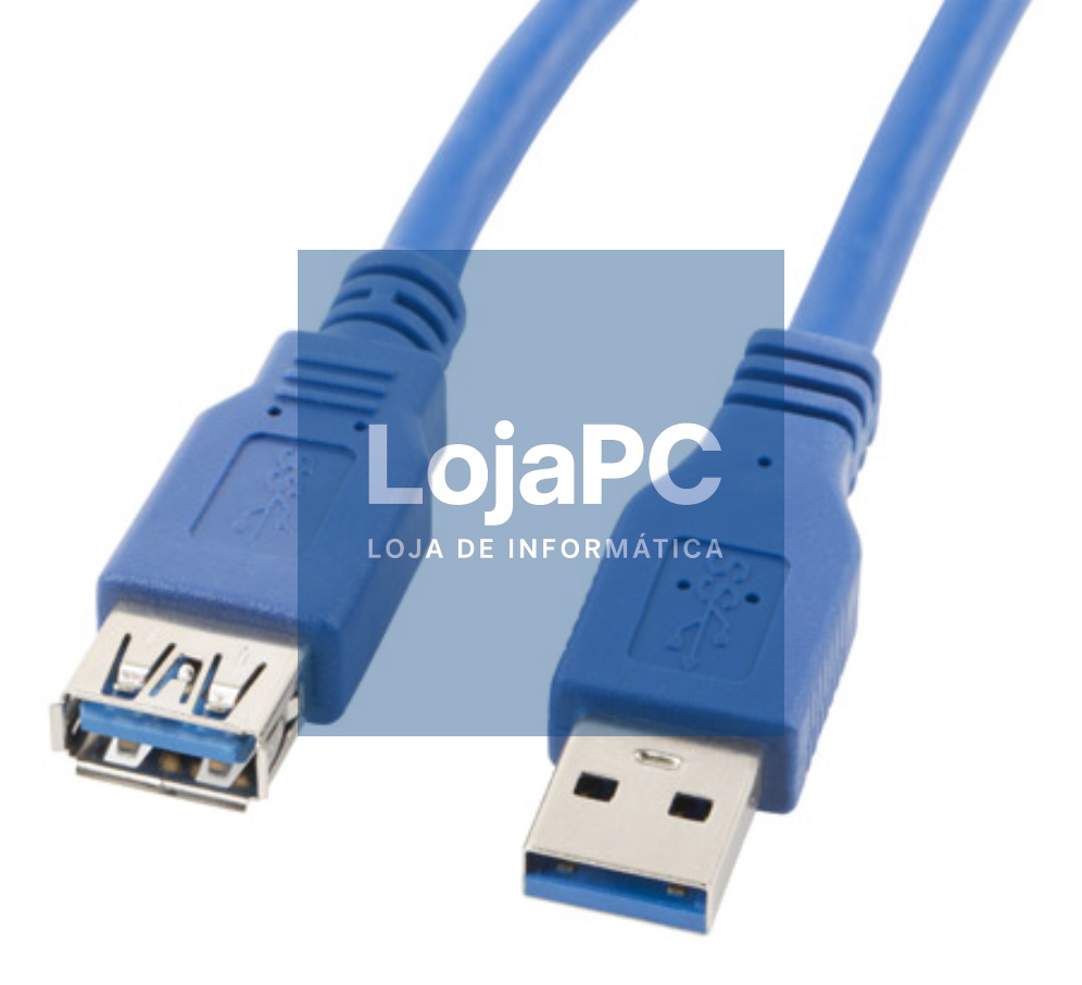 Lanberg CA-US3E-10CC-0030-B cabo USB 3 m USB A Azul