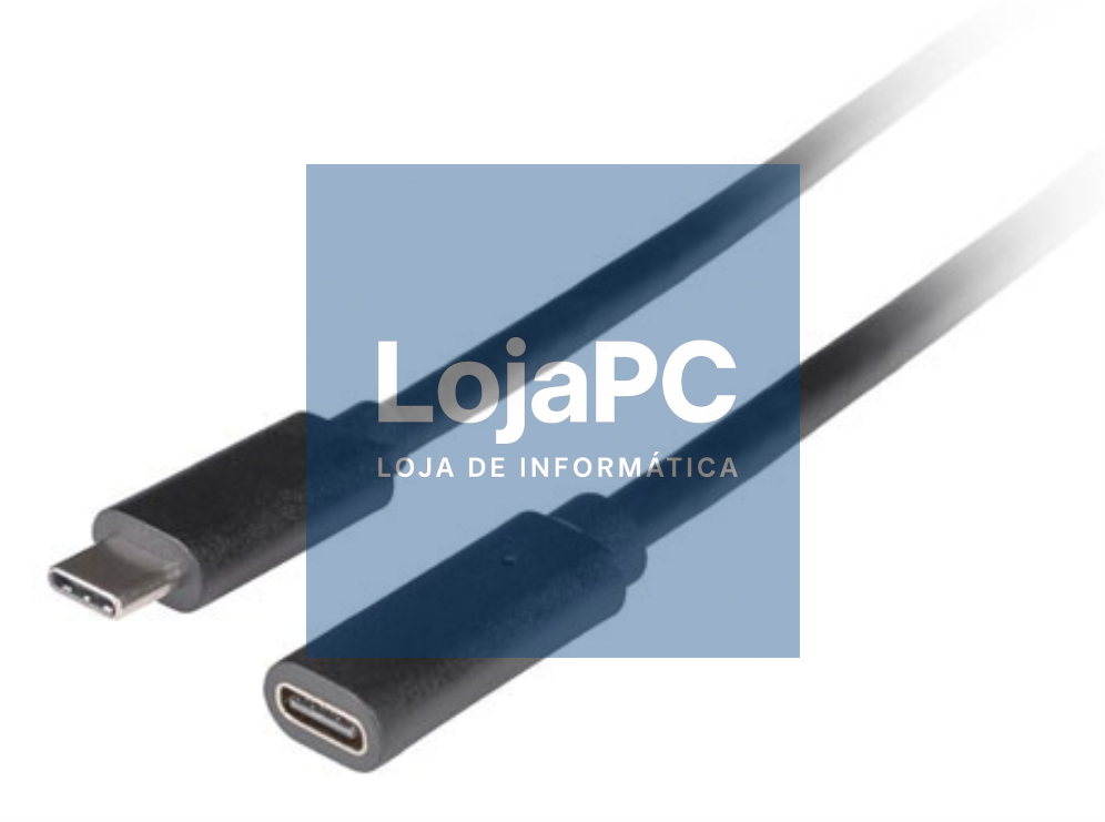 Lanberg CA-USBE-20CC-0005-BK cabo USB USB 3.2 Gen 1 (3.1 Gen 1) 0,5 m USB C Preto