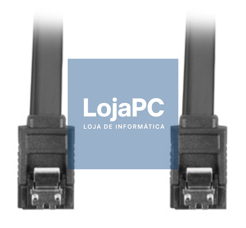 Lanberg CA-SASA-14CU-0050-BK cabo de SATA 0,5 m SATA 7-pin Preto