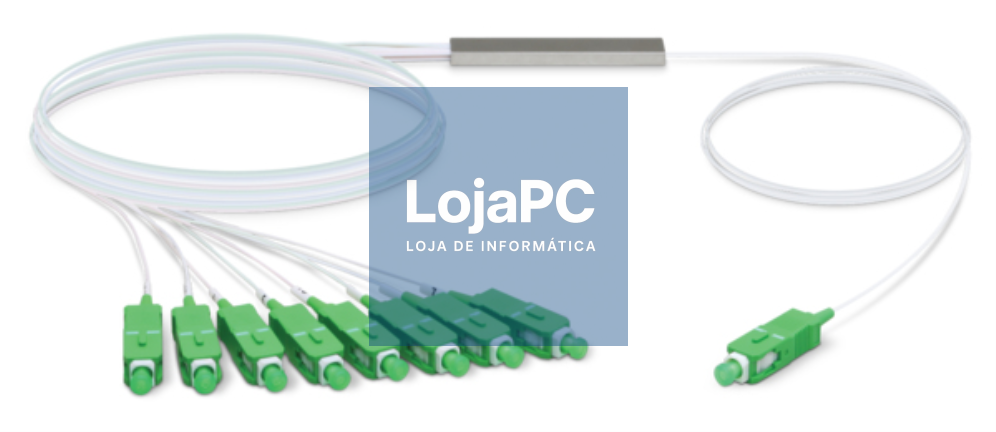 Ubiquiti UF-SPLITTER-8 cabo de fibra optica 4,06 m SC 8x SC Branco