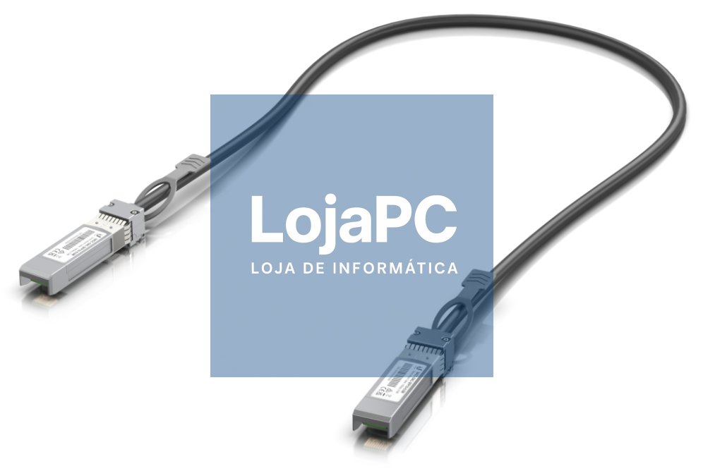 Ubiquiti UACC-DAC-SFP10-0.5M Cabo de fibra óptica e InfiniBand 0,5 m SFP+ Preto