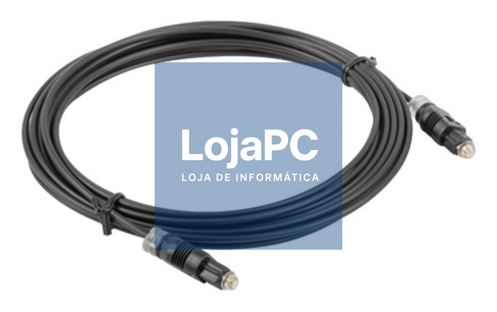 Lanberg CA-TOSL-10CC-0010-BK Cabo de fibra óptica e InfiniBand 1 m Toslink Preto