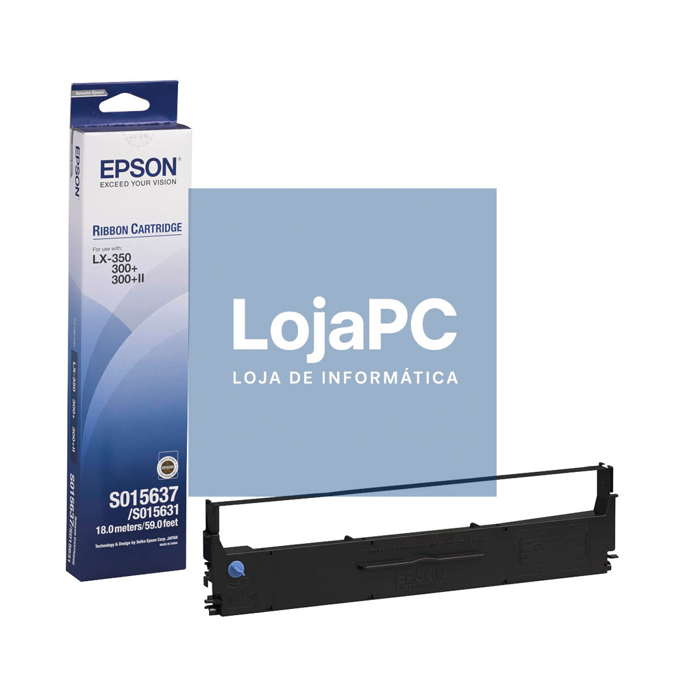 EPSON Ribbon Cartridge for LX-350/LX-300/+/+II ribbon black 4.000.000 characters 1-pack