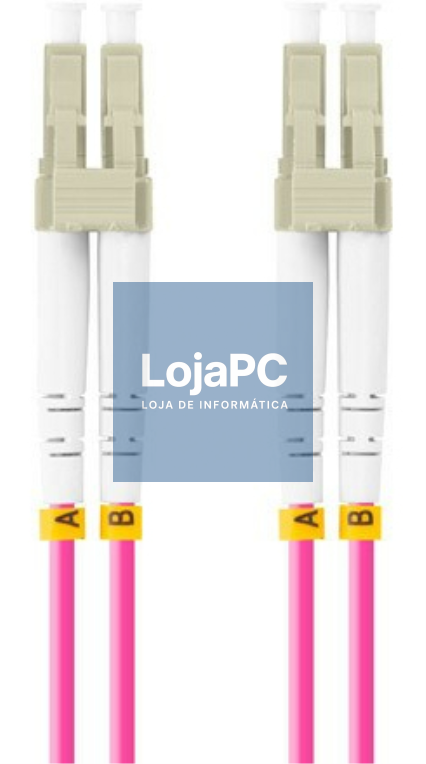 Lanberg FO-LULU-MD41-0005-VT Cabo de fibra óptica e InfiniBand 0,5 m LC LC/UPC Violeta