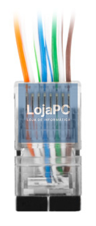 Lanberg PLS-6020EZ conector RJ45 Transparente