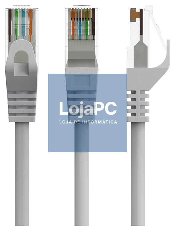 Gembird CAT6A Patchkabel Ungeschirmt 0.5m - PP6U-CU-0.5m cabo de rede