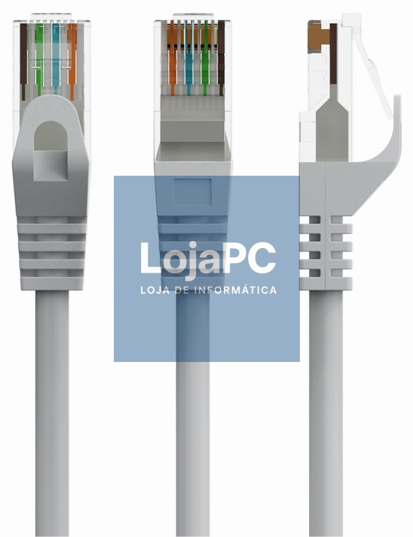 Gembird PP6U-CU-3M cabo de rede Cinzento Cat6 U/UTP (UTP)