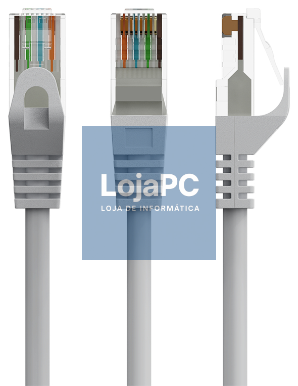 Gembird PP6U-0.25M cabo de rede Branco 0,25 m Cat6 U/UTP (UTP)