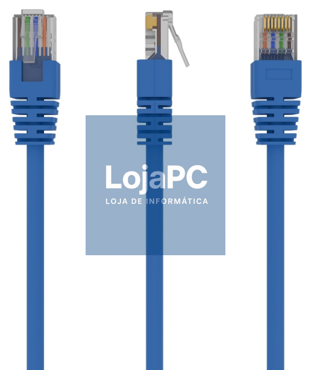 Gembird PP12-3M/B cabo de rede Azul Cat5e