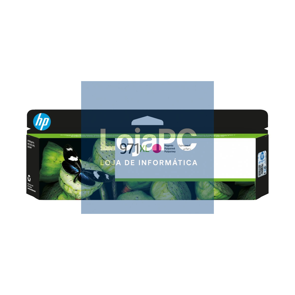 HP 971XL original Ink cartridge CN627A magenta