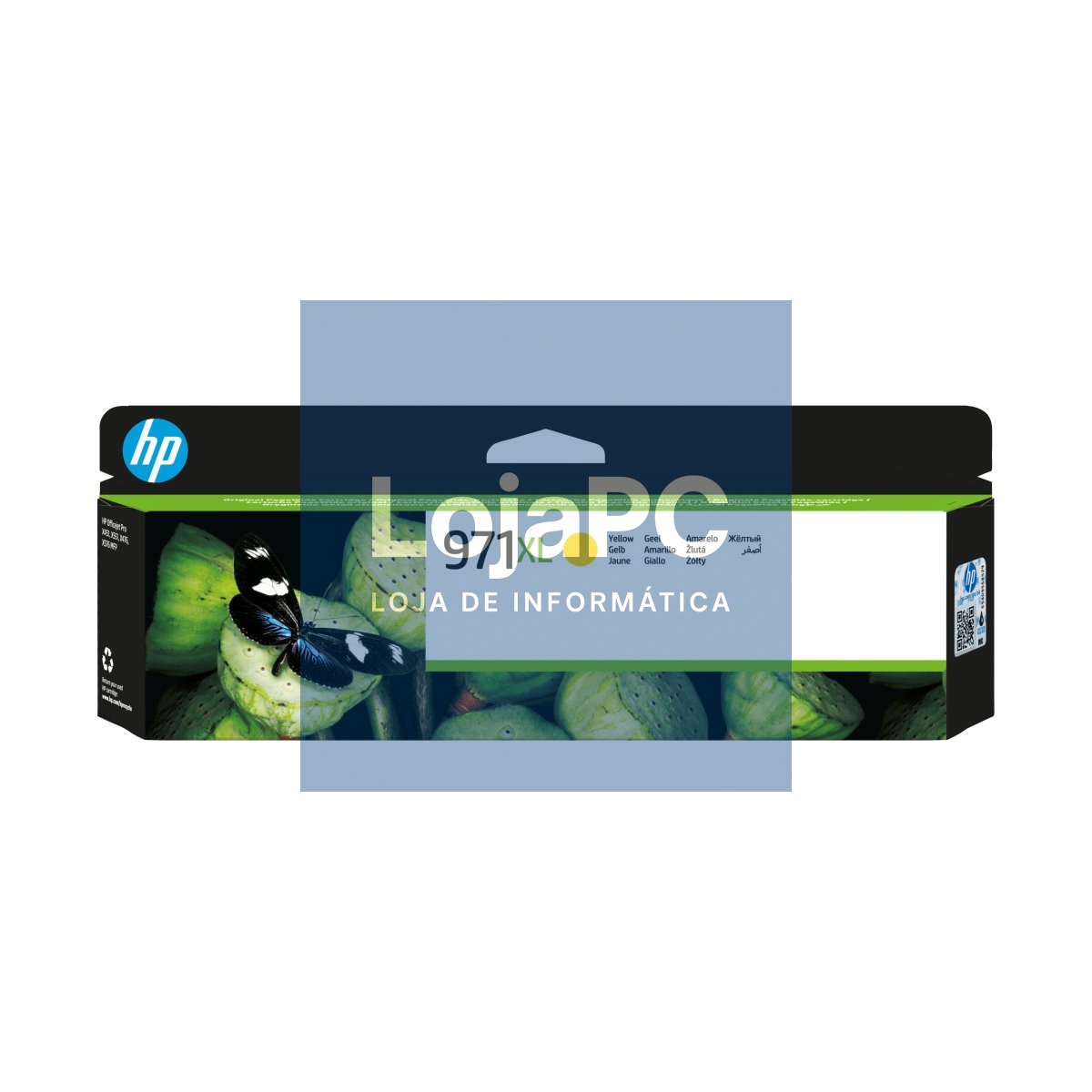HP 971XL original Ink cartridge CN628A yellow
