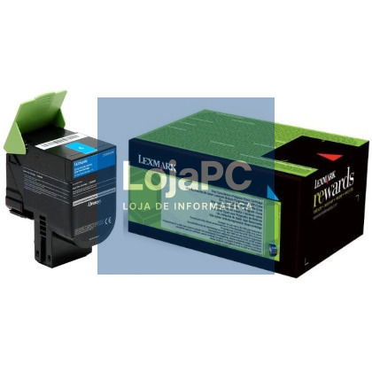 LEXMARK XC2132 toner cartridge cyan standard capacity 3.000 pages 1-pack
