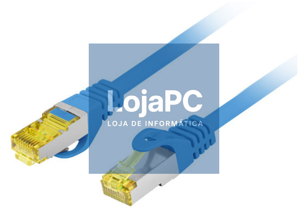 Lanberg PCF6A-10CU-0050-B cabo de rede Azul 0,5 m Cat6a S/FTP (S-STP)