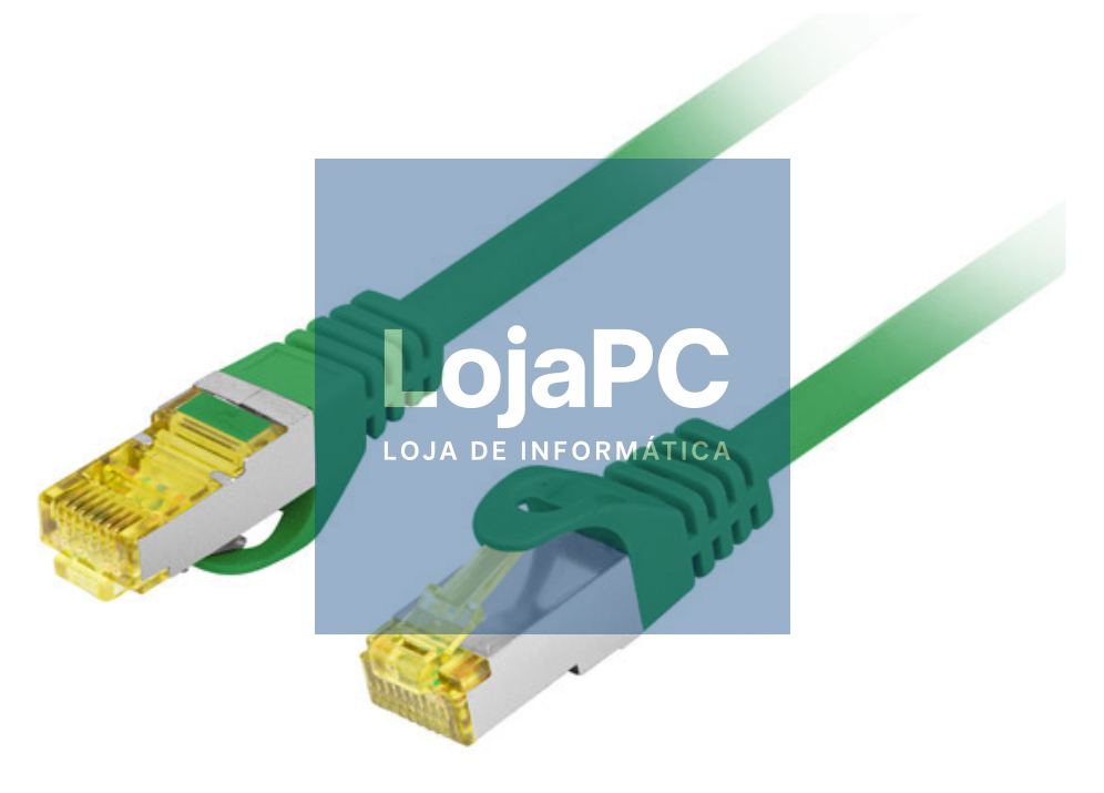 Lanberg PCF6A-10CU-0050-G cabo de rede Verde 0,5 m Cat6a S/FTP (S-STP)