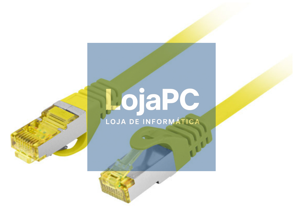 Lanberg PCF6A-10CU-0050-Y cabo de rede Amarelo 0,5 m Cat6a S/FTP (S-STP)