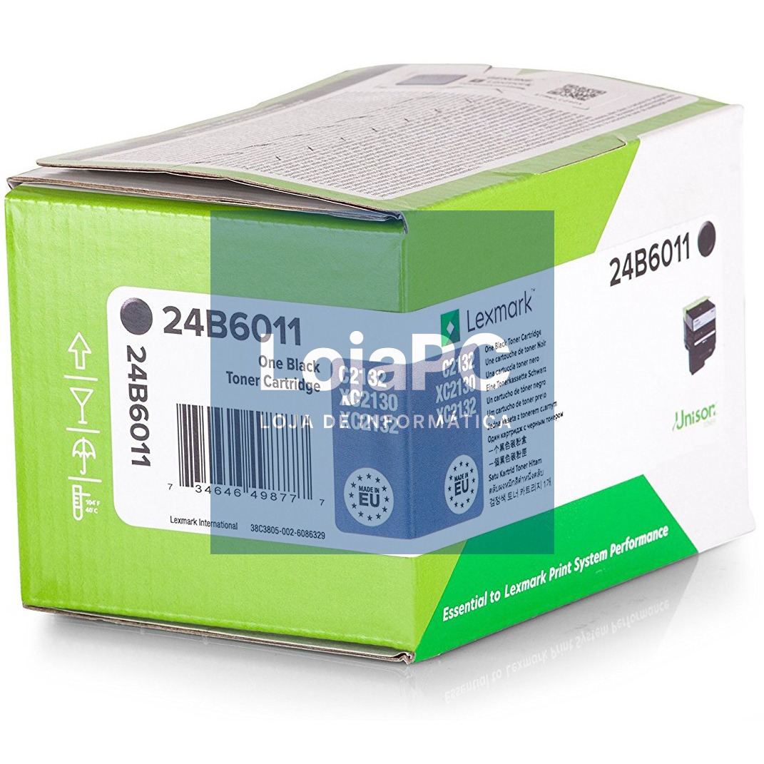 LEXMARK XC2132 toner cartridge black standard capacity 6.000 pages 1-pack
