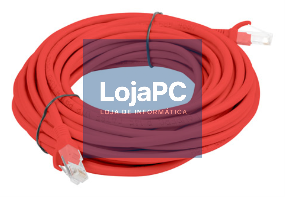 Lanberg PCU6-10CC-0500-R cabo de rede Vermelho 5 m Cat6 U/UTP (UTP)