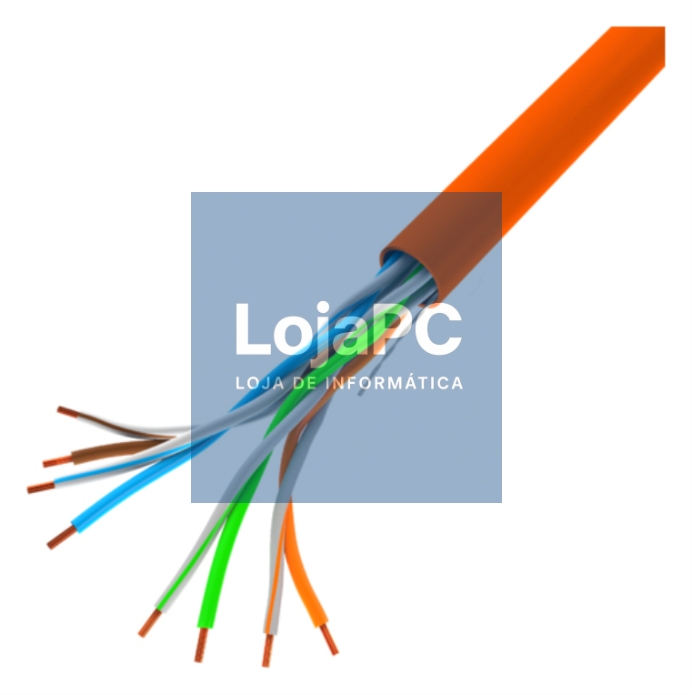 Lanberg LCU5-10CC-0305-O cabo de rede Laranja 305 m Cat5 U/UTP (UTP)