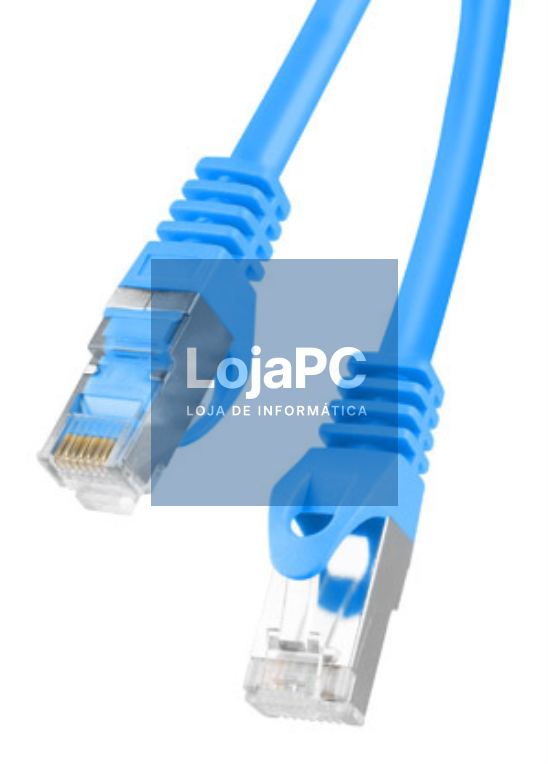 Lanberg PCF6-10CC-0100-B cabo de rede Azul 1 m Cat6 F/UTP (FTP)