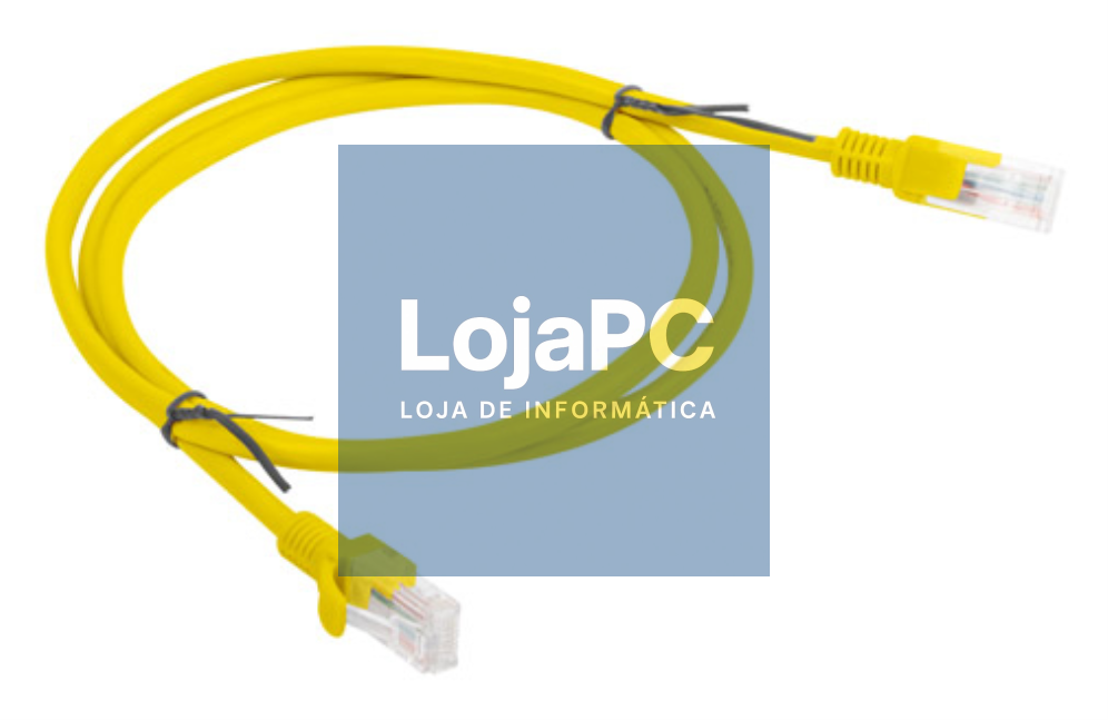 Lanberg PCU6-10CC-0100-Y cabo de rede Amarelo 1 m Cat6 U/UTP (UTP)